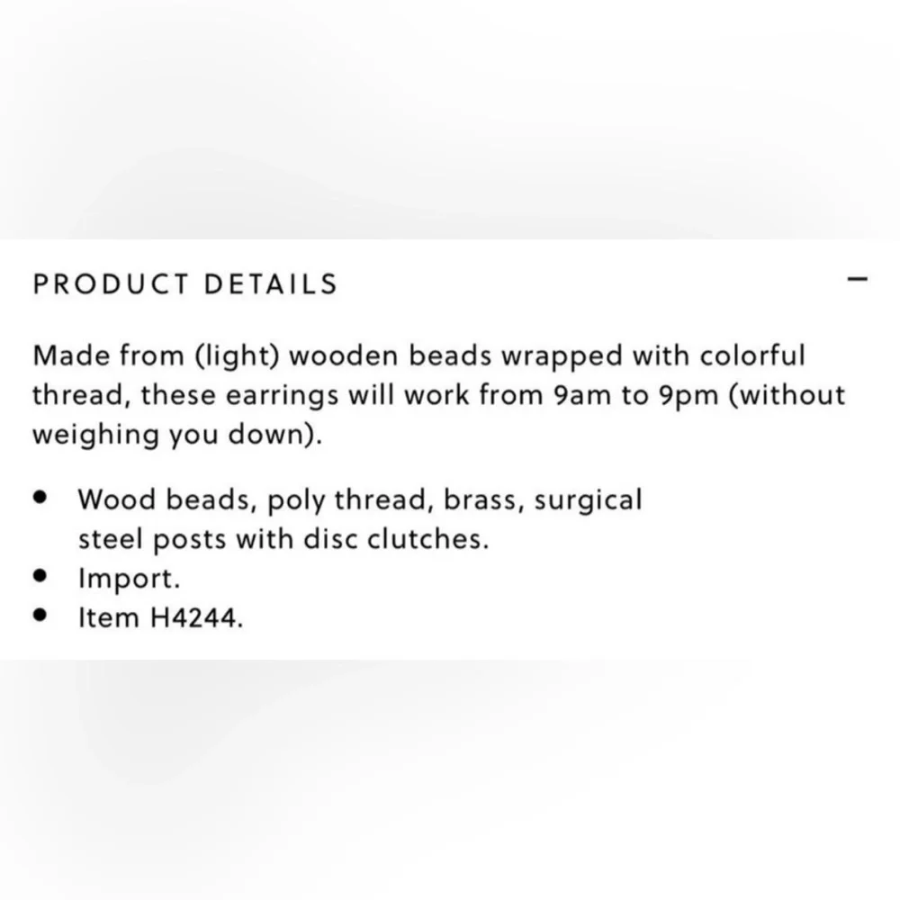 J.Crew Ball Drop Earrings